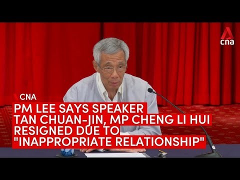 Speaker Tan Chuan-Jin and MP Cheng Li Hui resign over affair