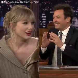Jimmy Fallon embarrassed Taylor Swift with a "personal" video