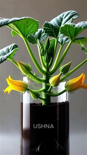 Zucchini Growing from Seed to Harvest | Satisfying Plant Growth Time-Lapse (4K Cinematic)