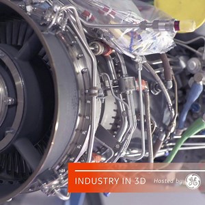GE Aviation reduced the number of parts in their a-CT7 demonstrator engine from 900 parts to 16 additive manufactured parts. #IndustryIn3D | GE