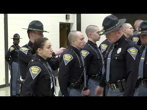 Indiana State Police - 82nd Recruit Class Uniform Inspection