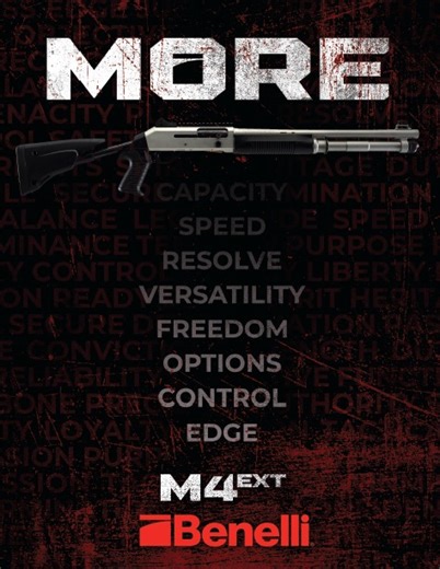12K views · 192 reactions | Introducing the Benelli M4 EXT. Built...