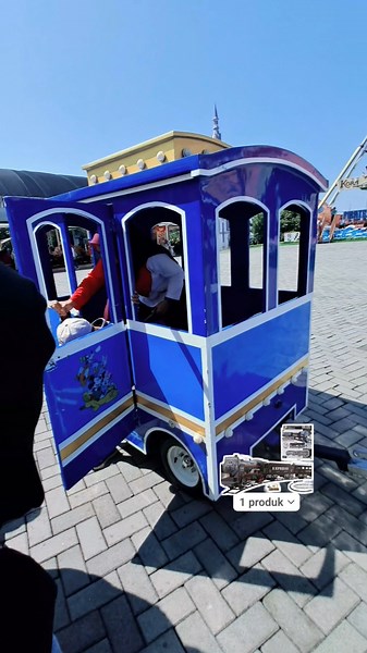 Riding the choo-choo train