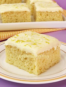 The Easiest Lemon Cake Ever - Baking Cherry