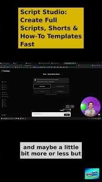 Script Studio Create Full Scripts, Shorts & How‑To Templates Fast #CreatorEconomy, #DigitalMarketing