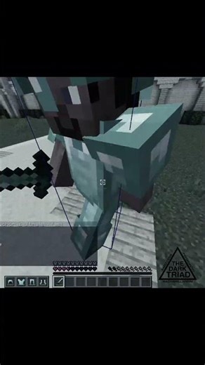 Minecraft sword pvp rocked 😎 #minecraft#bedwars#hypixel
