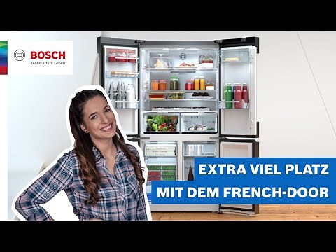 Perfect cooling with extra space: French Door Fridge-Freezer Combination | Bosch Innovations 2021