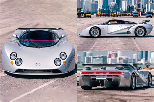 World's First and Only 1995 Lotec C1000 Supercar with 1,000HP Quickly Sells