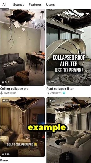 Ceiling collapse prank tutorial 🙌😀 #capcut #viral #trending #ceilingcollapse