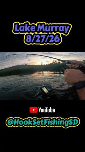 Bass Fishing Report for Lake Murray. See full video on YouTube now!#fishing #bassfishing #floattube
