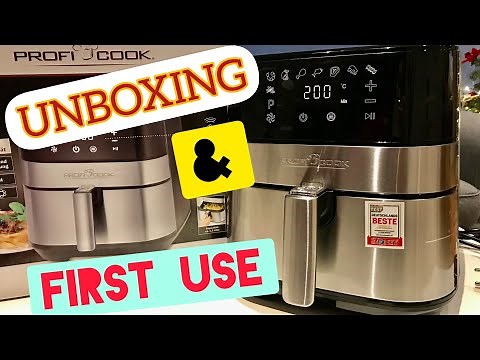 ProfiCook Air Fryer UNBOXING Heißluft-Fritteuse