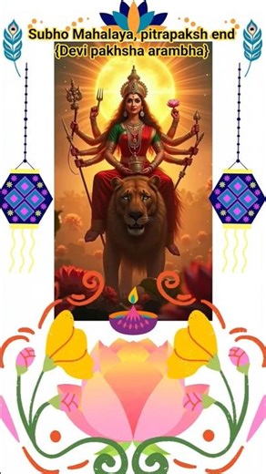 “Subho Mahalaya | Pitrapakha end | Devi Paksha ki arambha✨# DurgaPuja #jrf #ugcnet #wbset #ytshorts