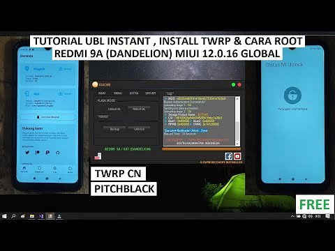 TUTORIAL UBL INSTANT | INSTAL TWRP | ROOT | REDMI 9A | DANDELION | ANDROID 10 | TANPA HILANG DATA