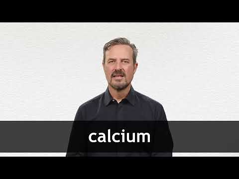 How to pronounce CALCIUM in American English