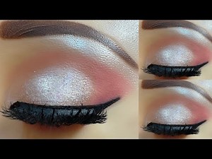 Simple eye makeup tutorial step-by-step