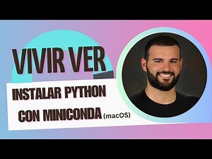 1B. (macOS) Instalar Python con Miniconda