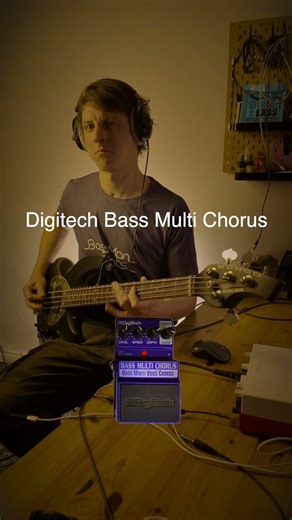 Bass Tone Test: Boss CE-5 vs Digitech Bass Multi Chorus #bassplayer #bassist #basspedals