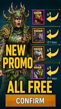 New Promo Codes for Free Legendaries and Epics August 2026 in Raid #raidninja