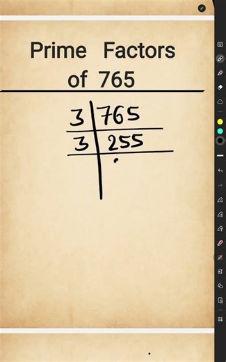 Factors of 765