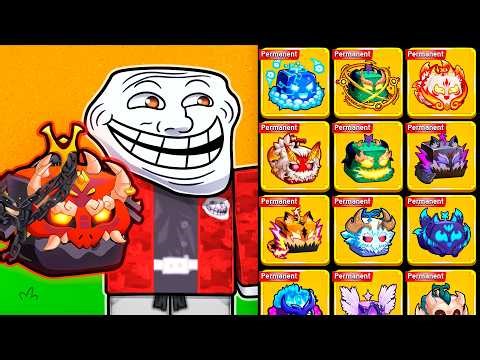 Giving 1000 PERMS To Everyone In Blox Fruits..