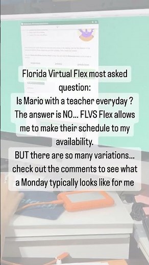 FLVS Flex Monday Day in the life !#flvs #homeschool #flvsflex #school #kids #schoolwork