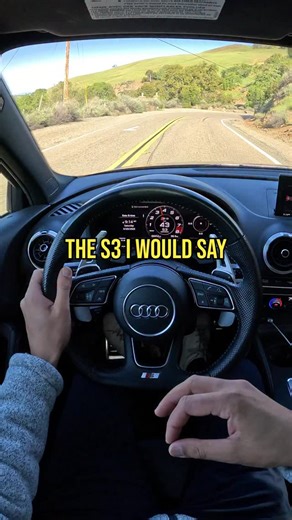 Jubbal & Cars on Instagram: "The 2019 Audi S3 can absolutely go fast. No question about its competence. But feel? That’s where it falls short. The steering is very light in the middle, then loads up artificially as you add input. There’s no dynamic feedback telling you what the front tires are doing. This is the trade-off with modern German performance cars. They push speed and comfort, but sacrifice that connectedness. The engine noise doesn’t help for daily driving either. 📹 Full 2019 Audi S3