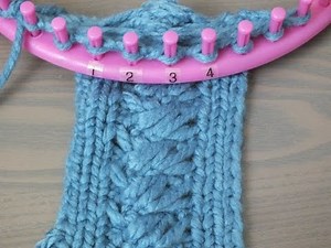 tutorial breiring: Kabels breien 4 pinnen