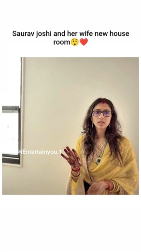 saurav wife in new house 😲❤️#ientertainyou1 #sauravjoshiincome #sauravjoshivlogs #shortsviral