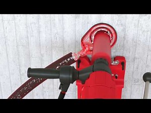 Recycleur d’eau HILTI DD-WMS 100 pour un chantier de carottage propre