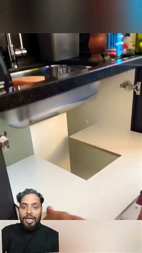 Under Sink Storage Upgrade | Pullout Basket Installation || #kitchen #shorts