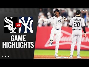 White Sox vs. Yankees Game Highlights (9/24/25) | MLB Highlights