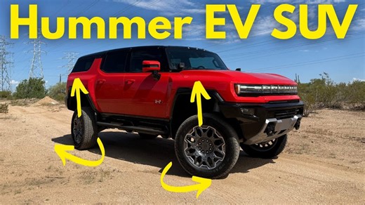 Meet the 9,000-Pound Offroad Giant: Hummer EV