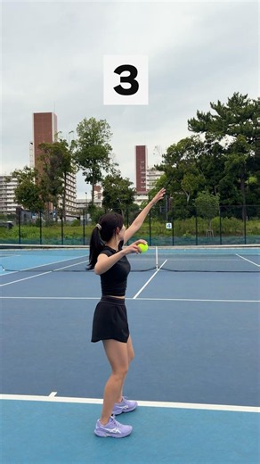 サーブまでの4ステップ #Shorts #tennis