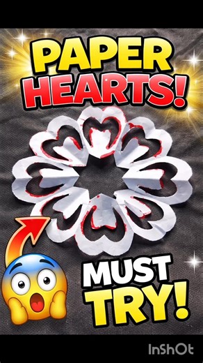 Beautiful Paper Heart Craft| Origami Art