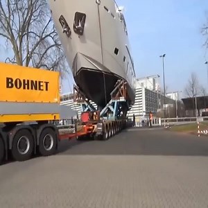 302K views · 923 reactions | Incredible Full Process Of Building And Transportation Huge Boat From Factory To River | Discover Real Life | Facebook