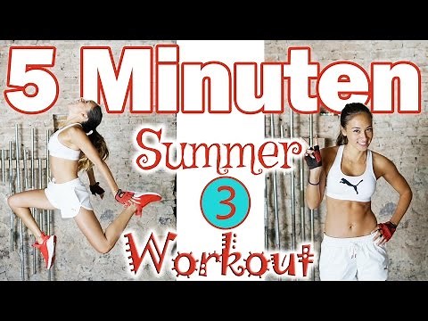 Slim, defined legs / thighs - 5-minute workout - toned arms - Summer Shred