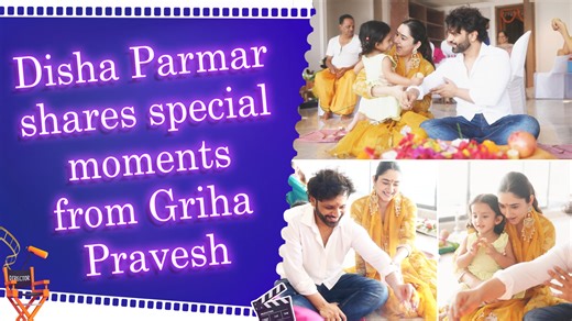 Disha Parmar gives a sneak peek into her new house with adorable Griha Pravesh pictures