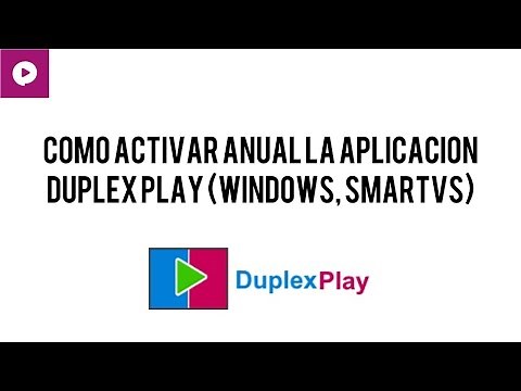 COMO ACTIVAR DUPLEX PLAY POR UN AÑO (Windows 10 & Smartv's)