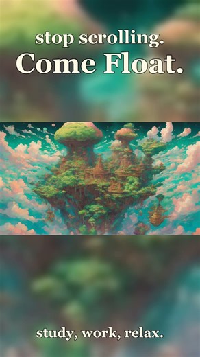 Sci-Fi Portal Floating Island – 1 Hour Lofi Beats for Study & Work #Shorts