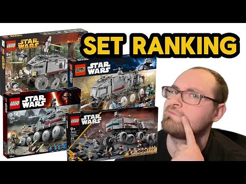 Ranking EVERY LEGO Star Wars Turbo Tank EVER MADE!
