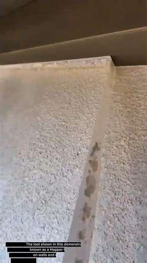 “Amazing Drywall Texture Repair Using Hopper Gun | Satisfying Wall Texture Restoration”