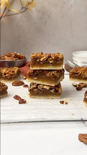 Pecan Pie Bars ✨