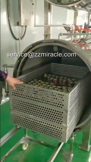 What is water spray autoclave retort machine for canned foods? #machine #sterilization #autoclave