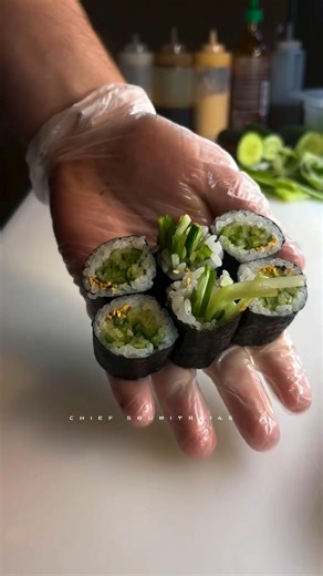 how to make futomaki .🍣#sushi #food #kitchen #chef