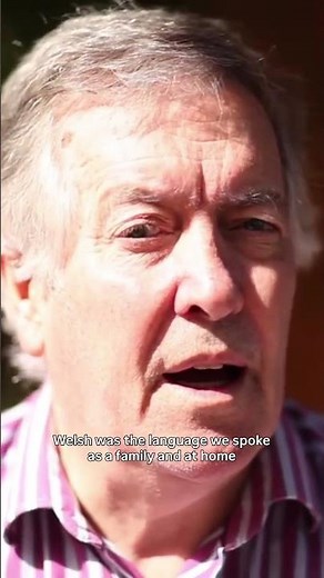 Hywel speaking Welsh