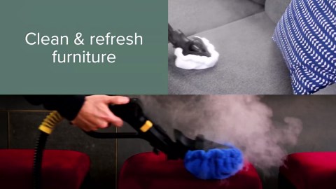 Dupray Hill Injection Steam Cleaner. A commercial-grade steamer, made in Italy, designed for professional deep cleaning, offering powerful performance and durability. *Kills 99.9% of Germs