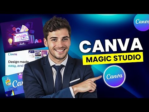 Canva Magic Studio AI Tutorial || Instantly Design Anything with AI-Powered Creativity!