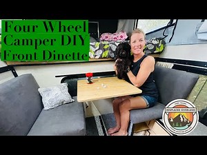 Four Wheel Camper DIY Build Raven Shell Front Dinette, Storage, Extra Sleeping Space