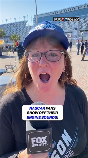 ENGINE NOISES. Happy Daytona 500. 😎🏁 | NASCAR on FOX