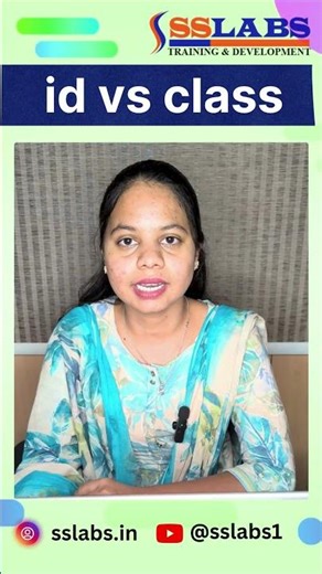 Difference Between ID and Class in HTML | HTML Interview Question